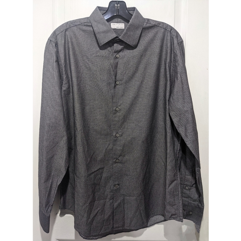 Tiger of Sweden | Men's Farrell Shirt in Grey Pattern - Picture 2 of 9
